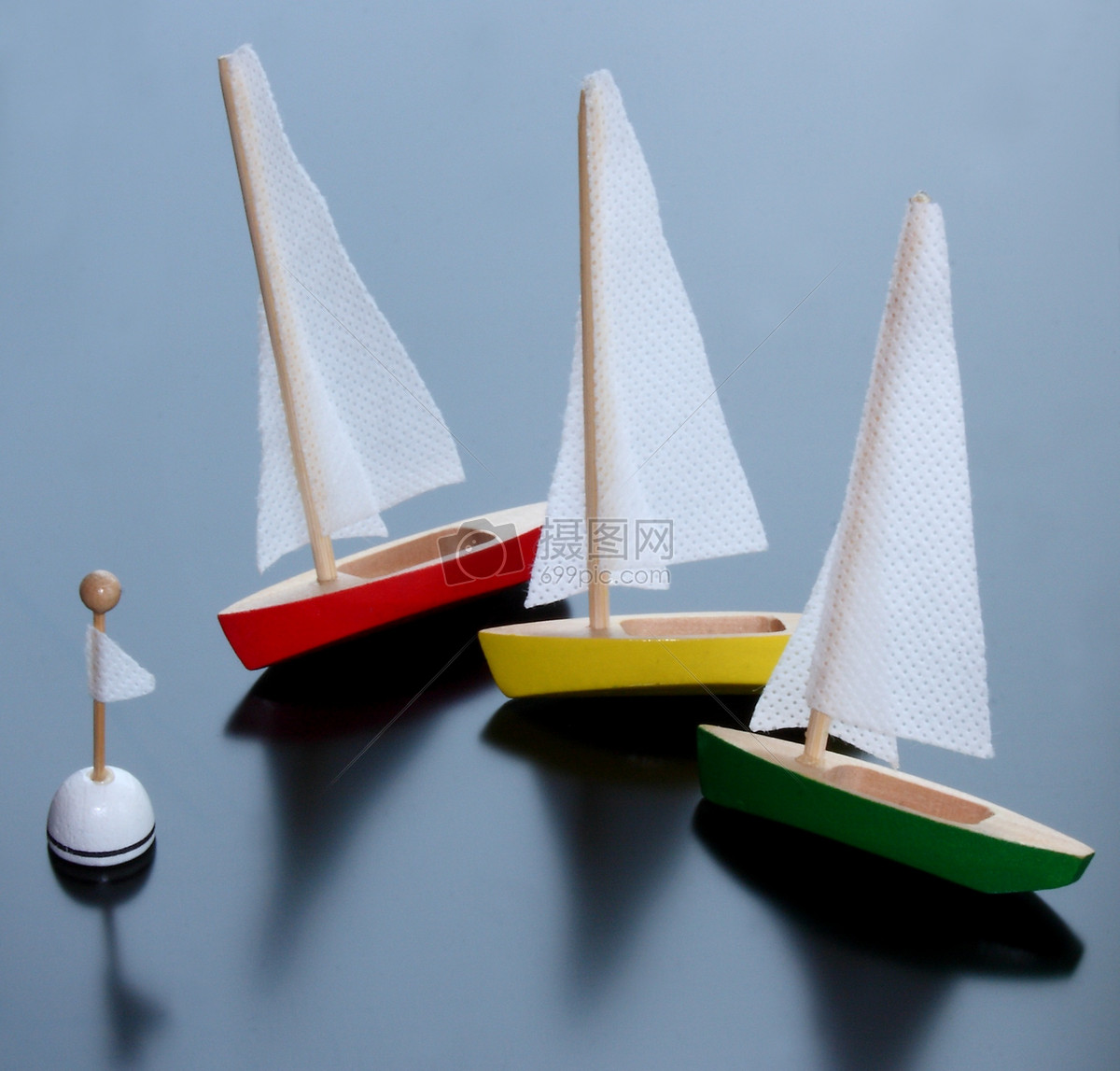手工制作的帆船
