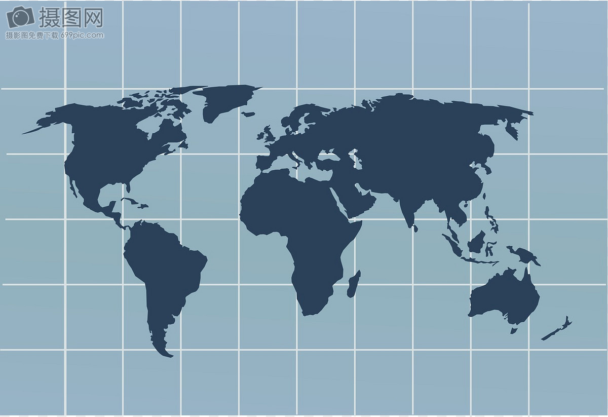 世界地图简图