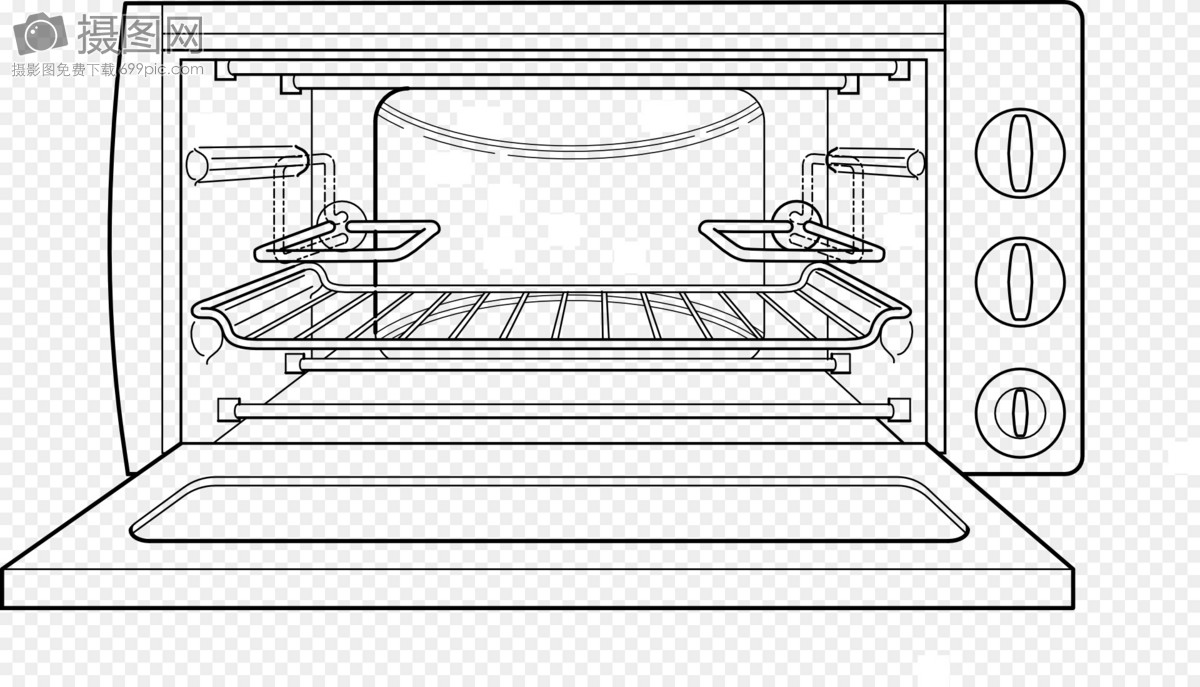 烤箱内部结构