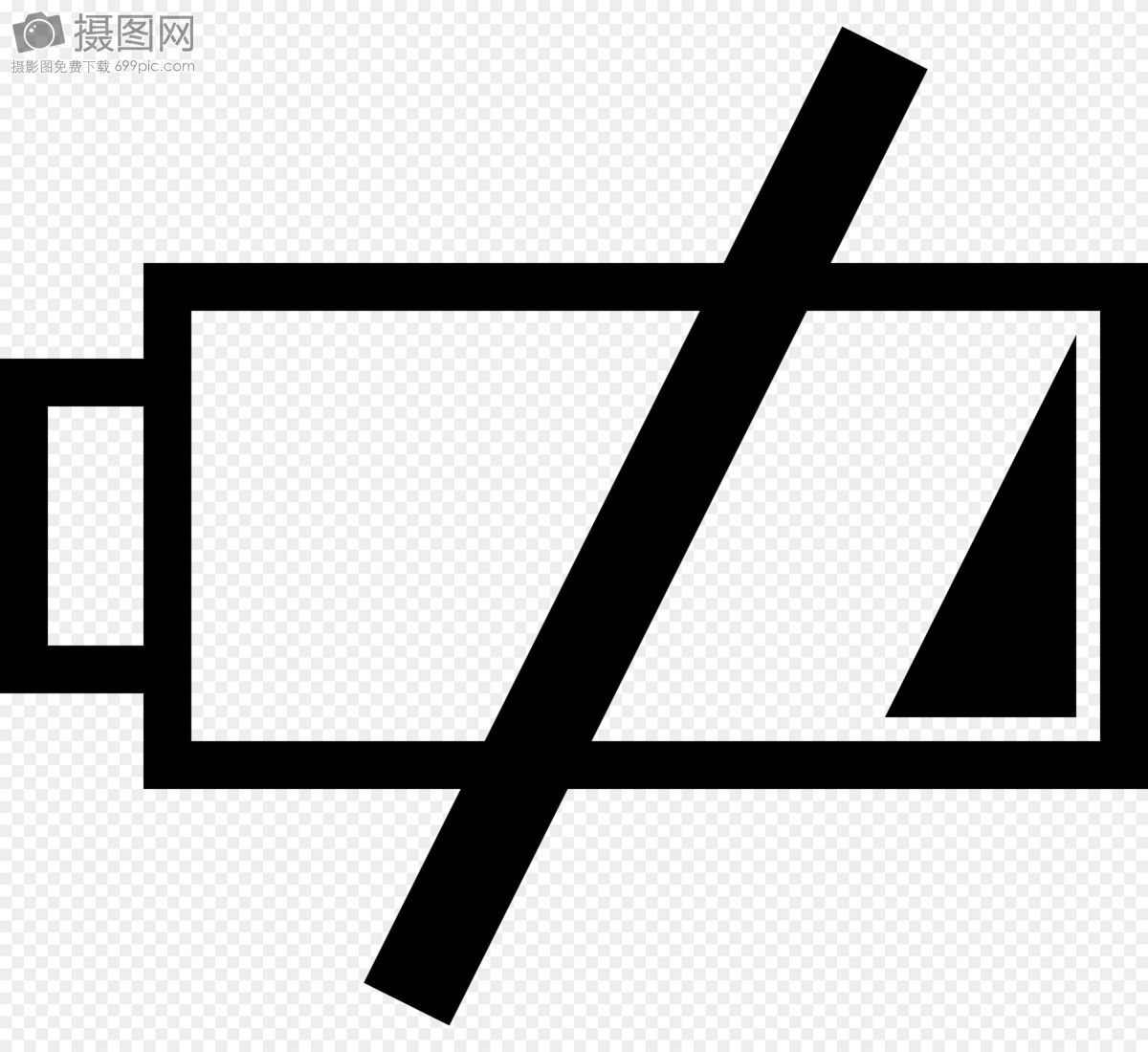 电池空电量符号