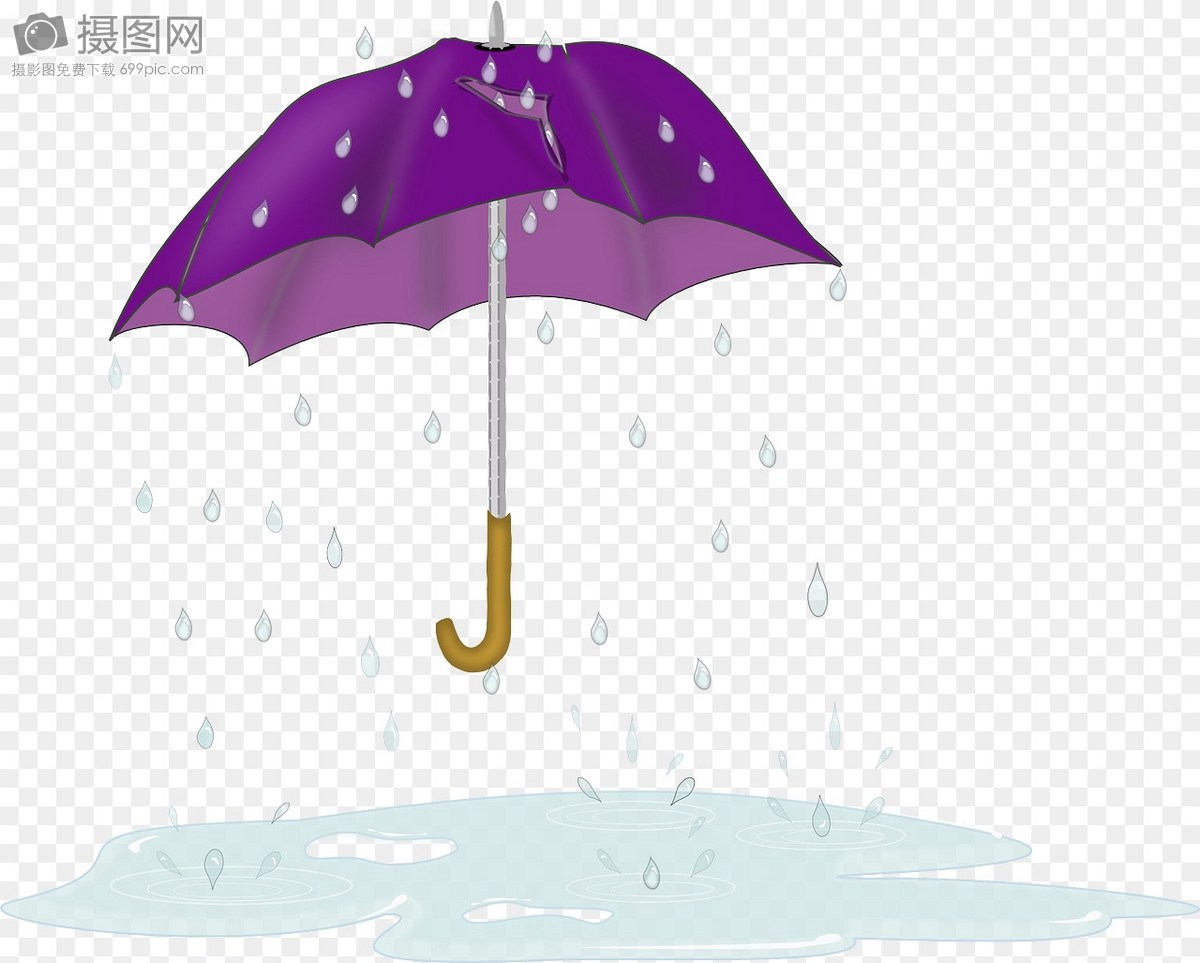 雨中的伞