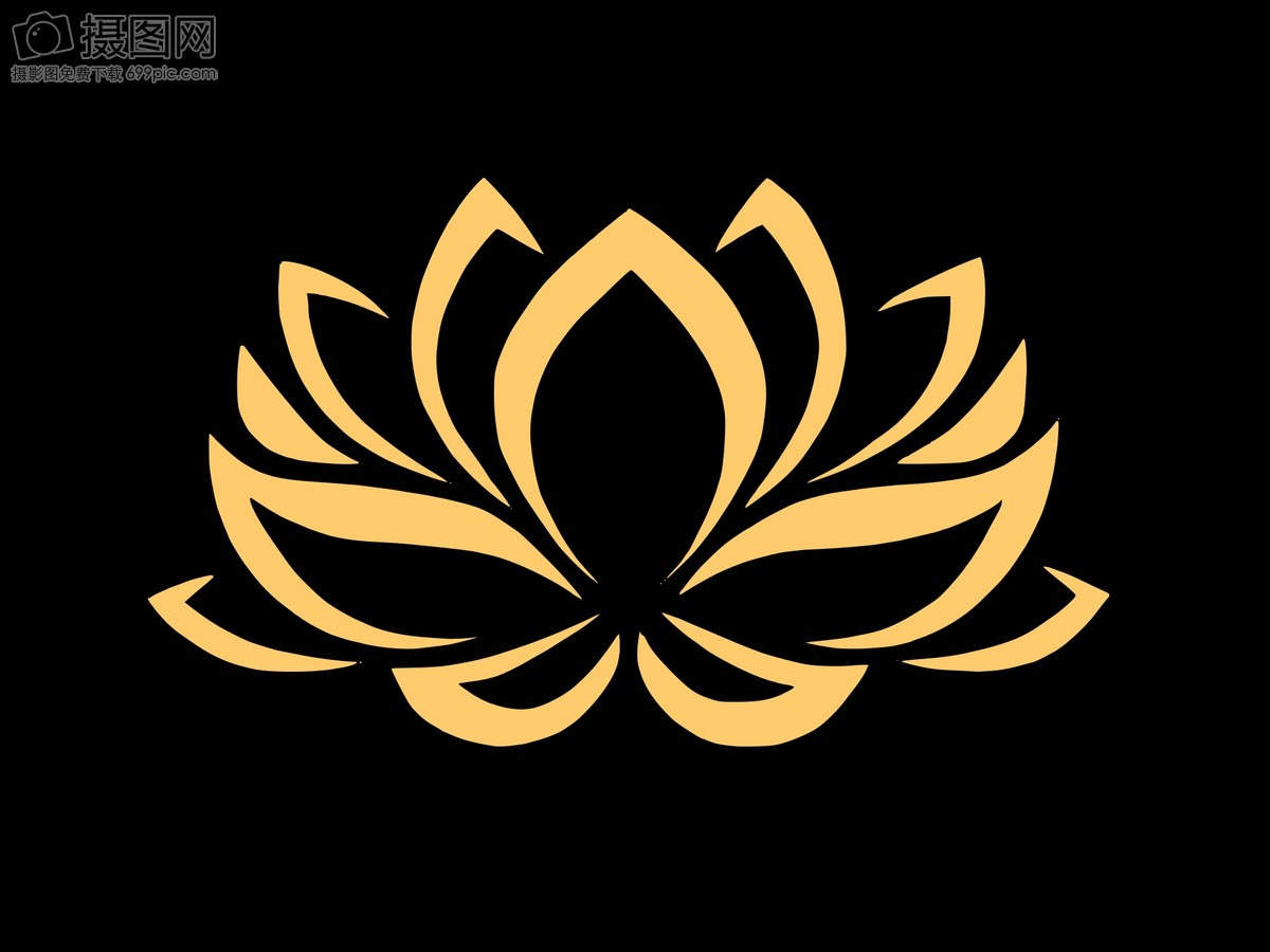 莲花logo设计图__LOGO设计_广告设计_设计图库_昵图网nipic.com