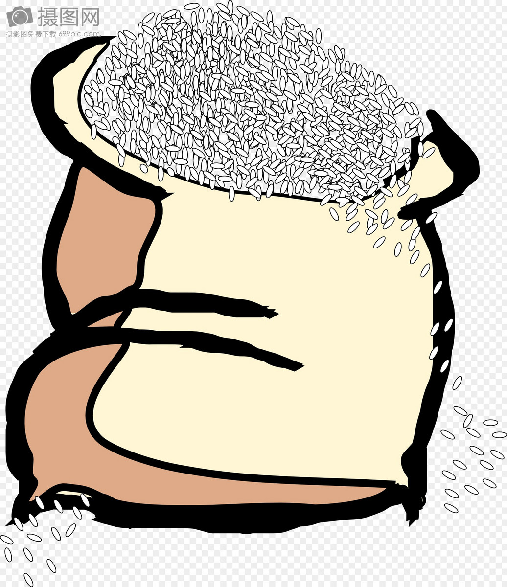 麻袋谷物