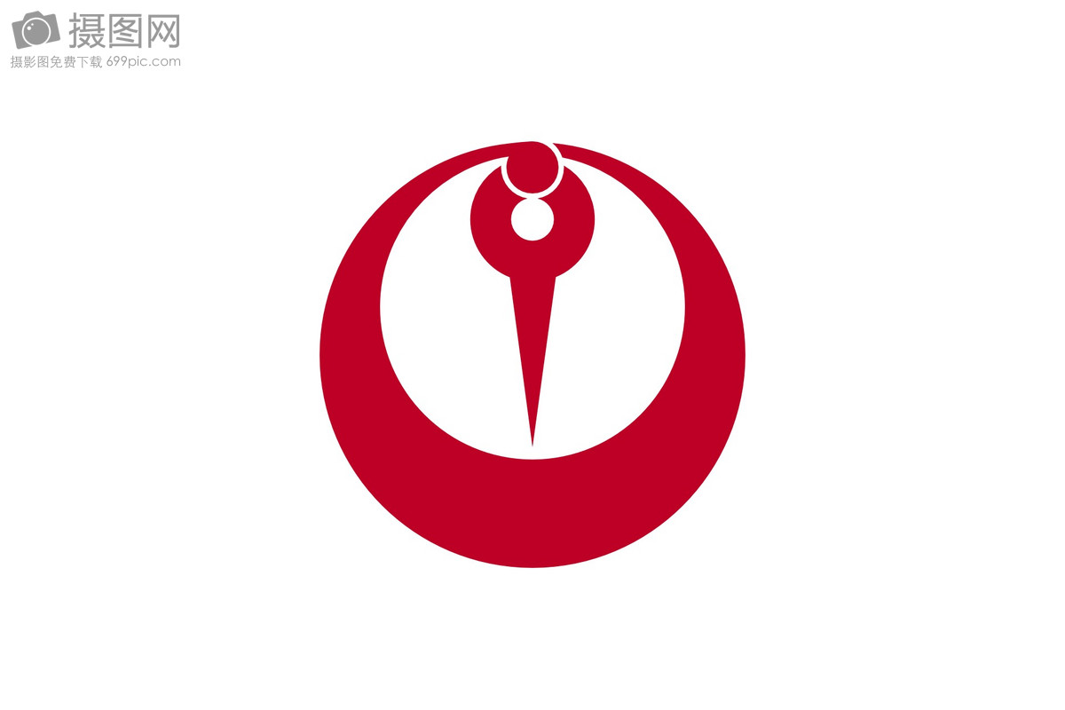 图片 设计模板 日本京都红色标志矢量图.