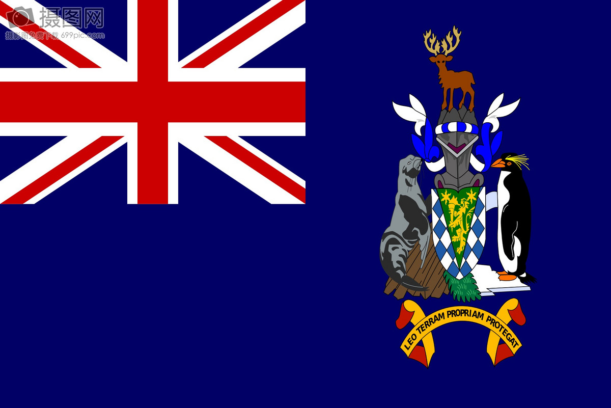 南桑威奇群岛国旗