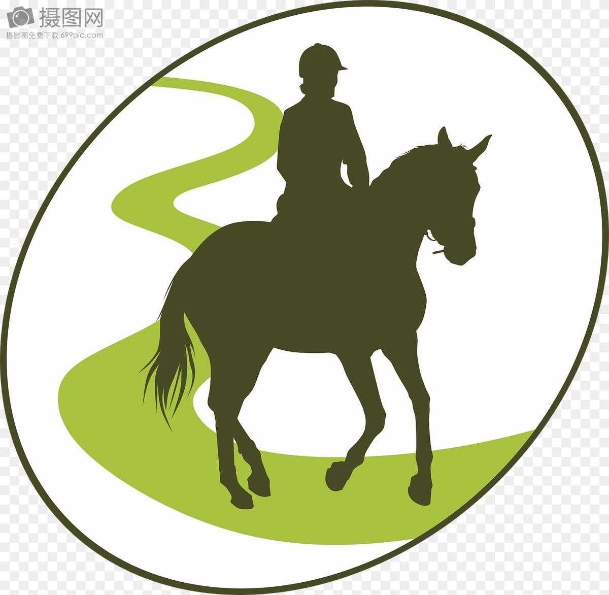 骑马图片