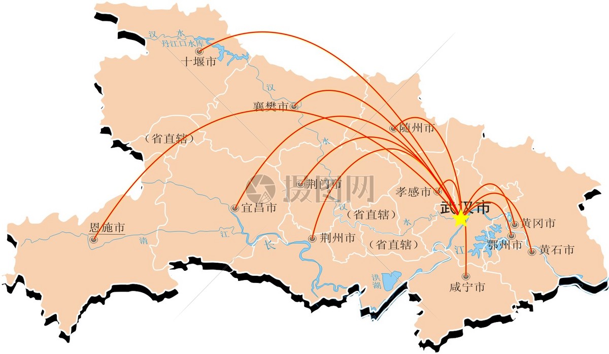 武汉地图