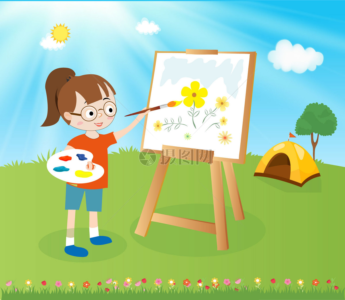 儿童插画 手绘插画 教育类儿插 3-6岁|插画|儿童插画|半颗布丁 - 原创作品 - 站酷 (ZCOOL)