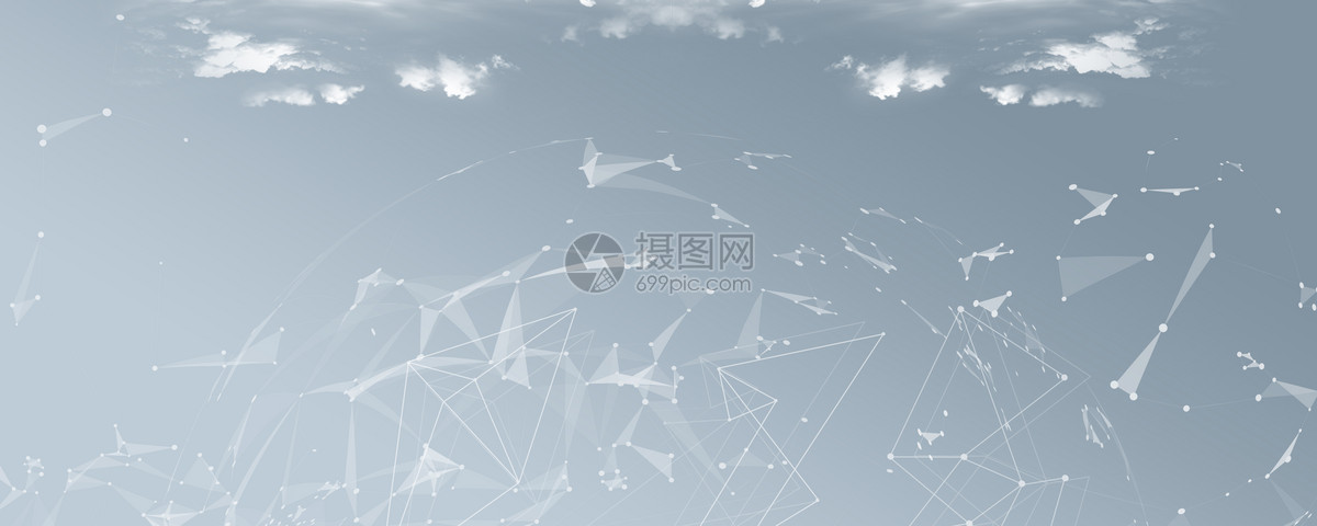 简约科技感白色背景