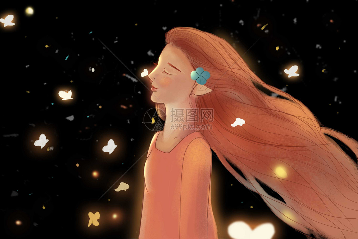 绘本《小真的长头发》|插画||Guan关Qi琦 - 原创作品 - 站酷 (ZCOOL)