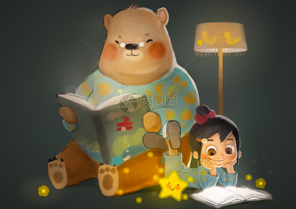 熊老爸与熊孩子|插画|儿童插画|土郝的小画本 - 原创作品 - 站酷 (ZCOOL)