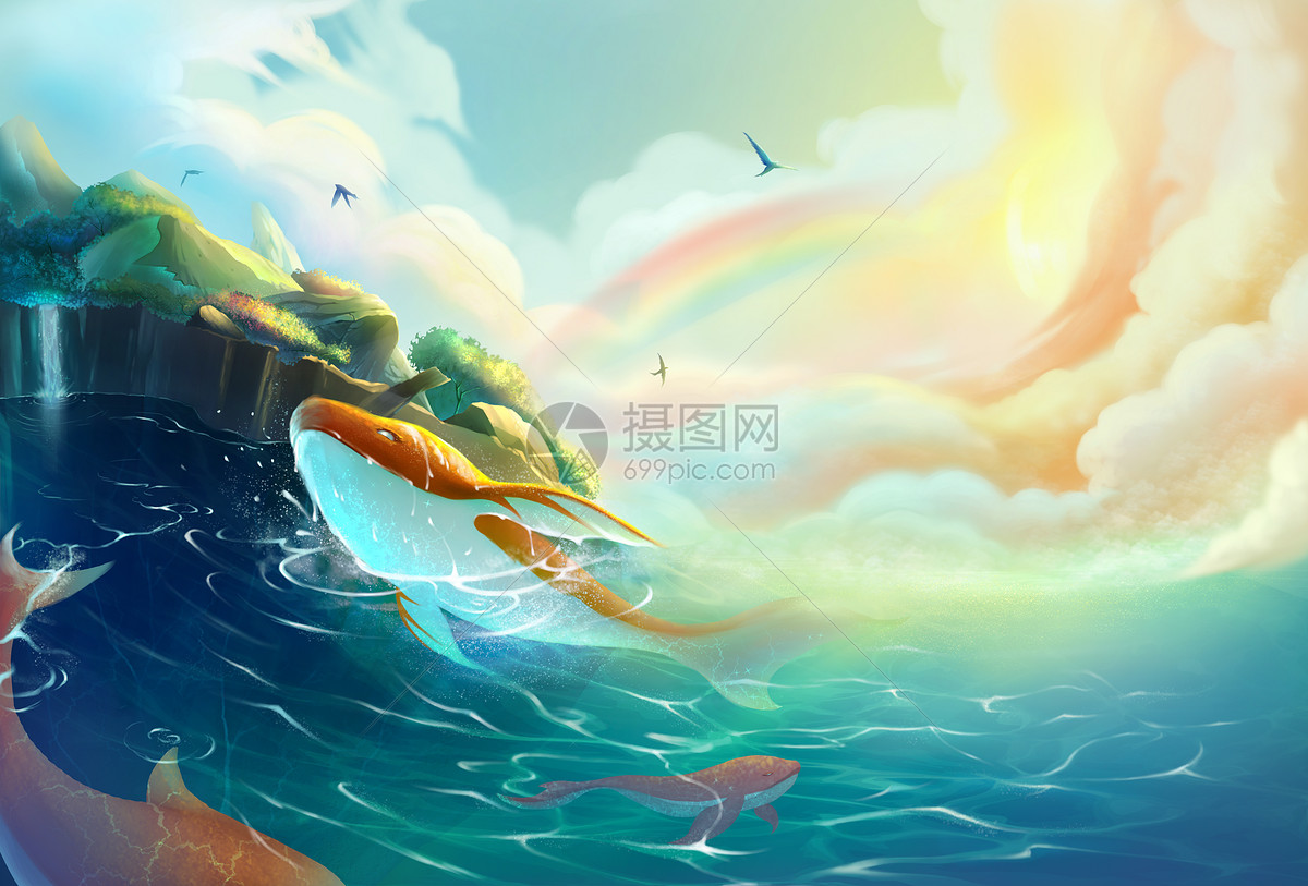 海洋之梦|插画|艺术插画|青丝瓜 - 原创作品 - 站酷 (ZCOOL)