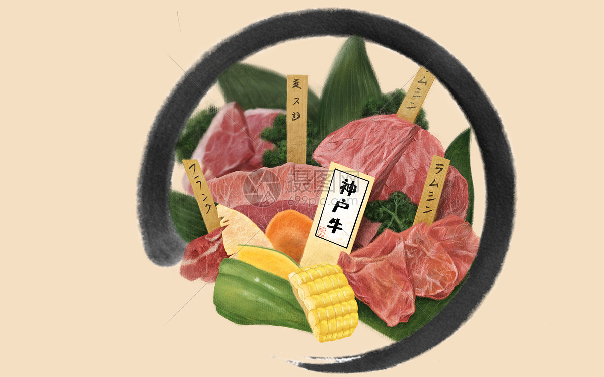 日本神户牛肉