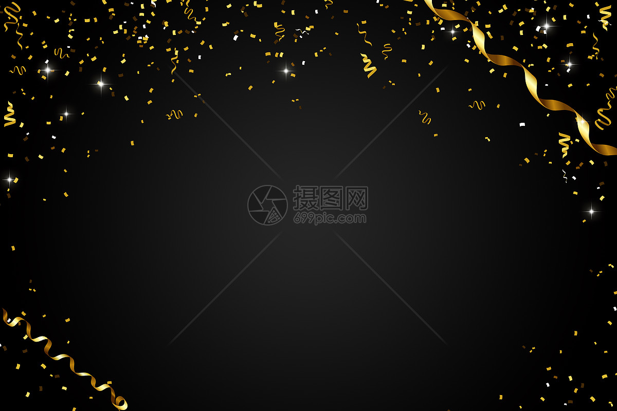 黑金彩带背景图片素材_免费下载_psd图片格式_vrf高清