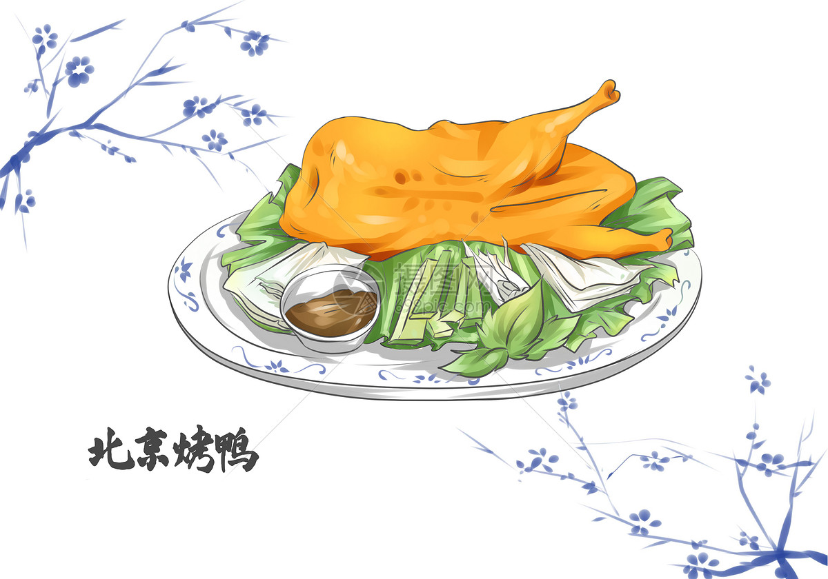 北京特色美食北京烤鸭