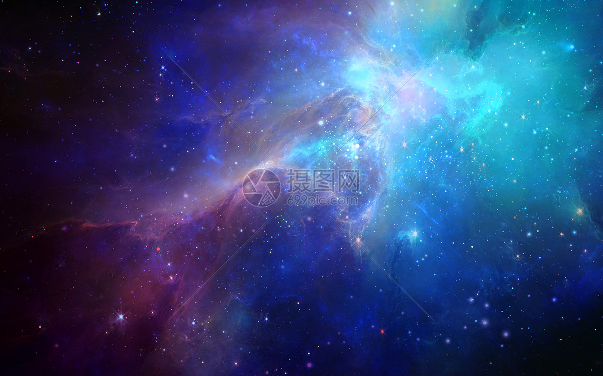 璀璨星空背景
