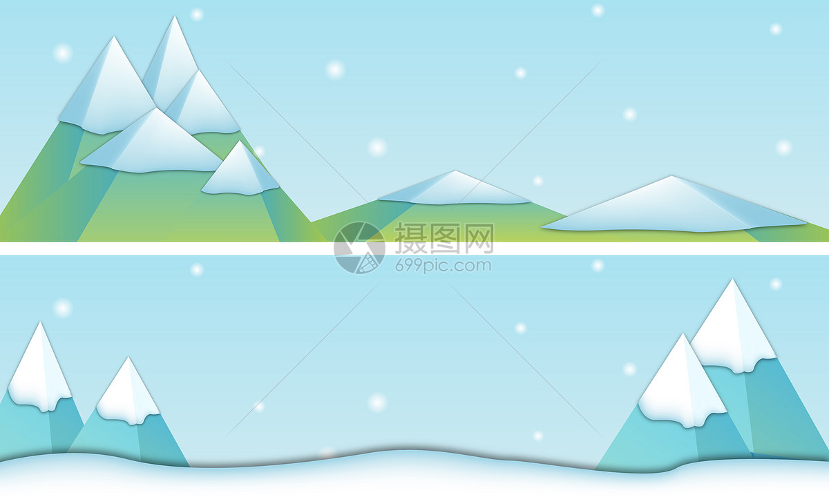 雪山几何插画图片素材_免费下载_ai图片格式_vrf高清