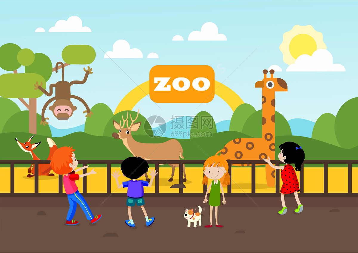 动物园|插画|插画习作|干脆面YANICE - 原创作品 - 站酷 (ZCOOL)