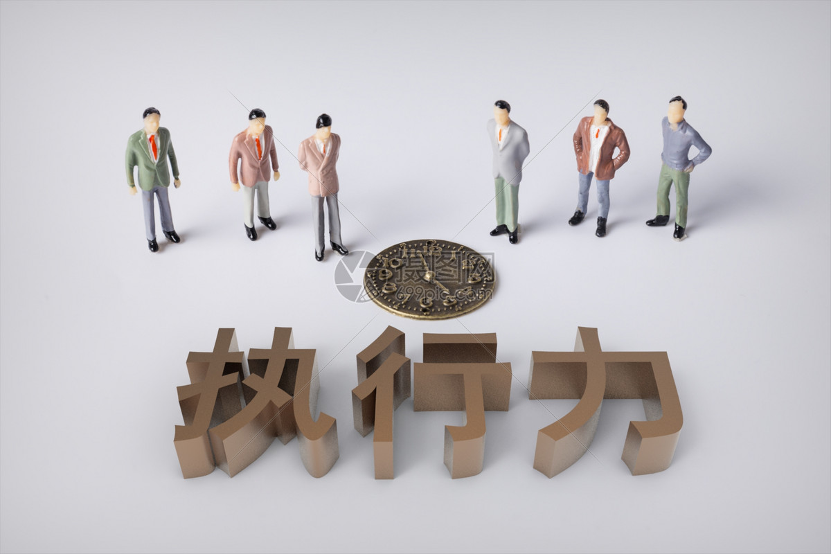 商业管理执行力3dm文字
