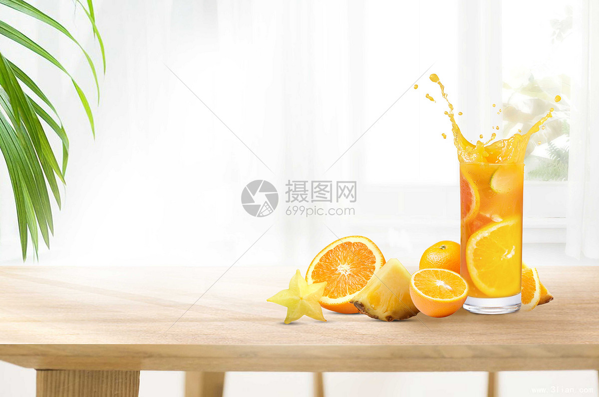 水果清凉场景壁纸