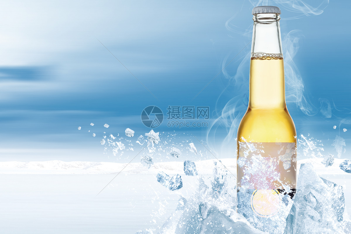 夏日冰爽啤酒高清图片下载-正版图片500465196-摄图网