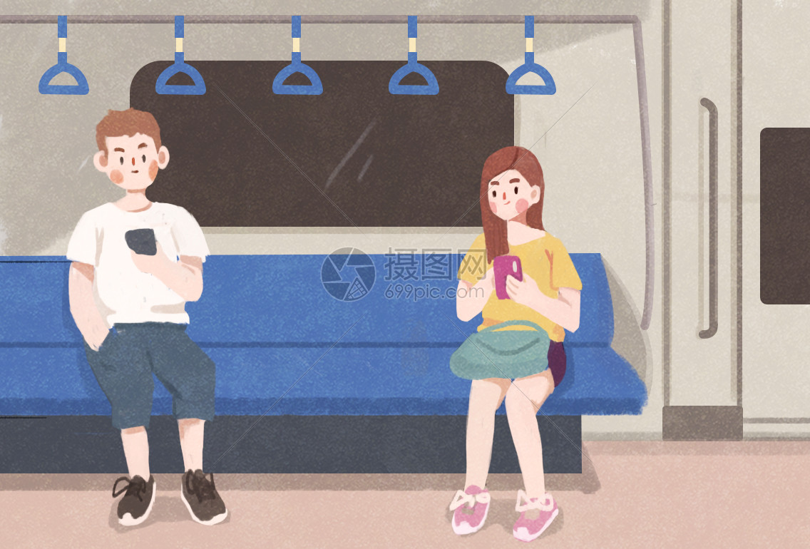 地铁旁的少女们_名动漫CG数娱-站酷ZCOOL