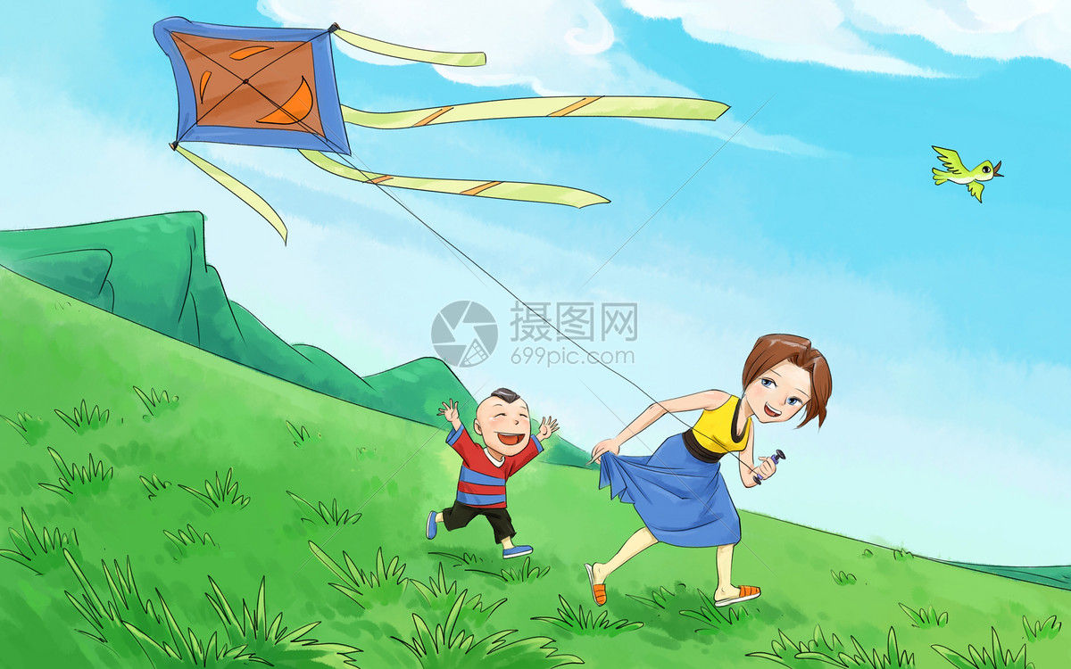 放风筝