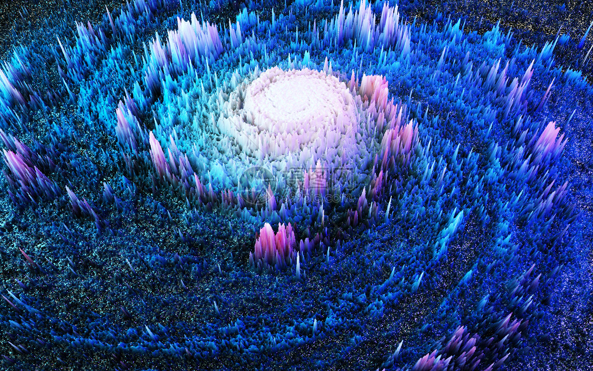 炫酷纹理场景