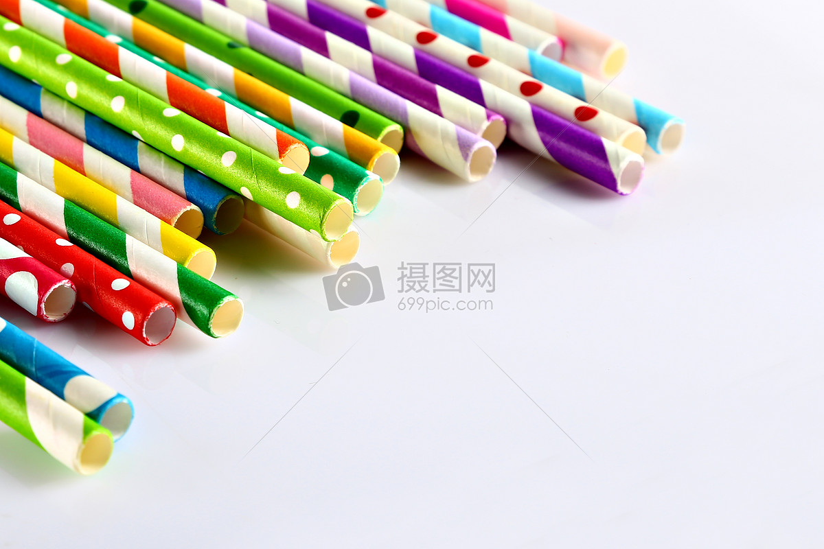 参差不齐的彩色吸管背景图片素材_免费下载_jpg图片格式_VRF高清图片 