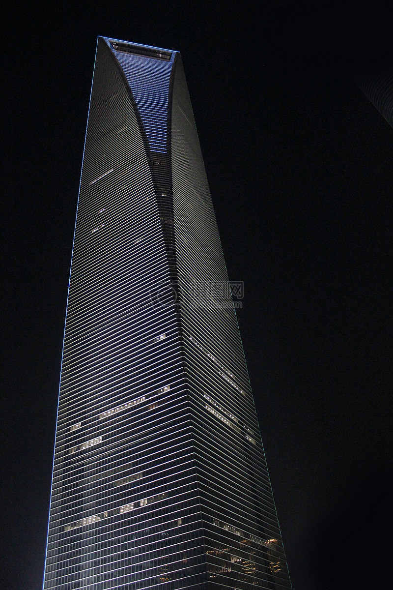 上海环球金融中心夜景