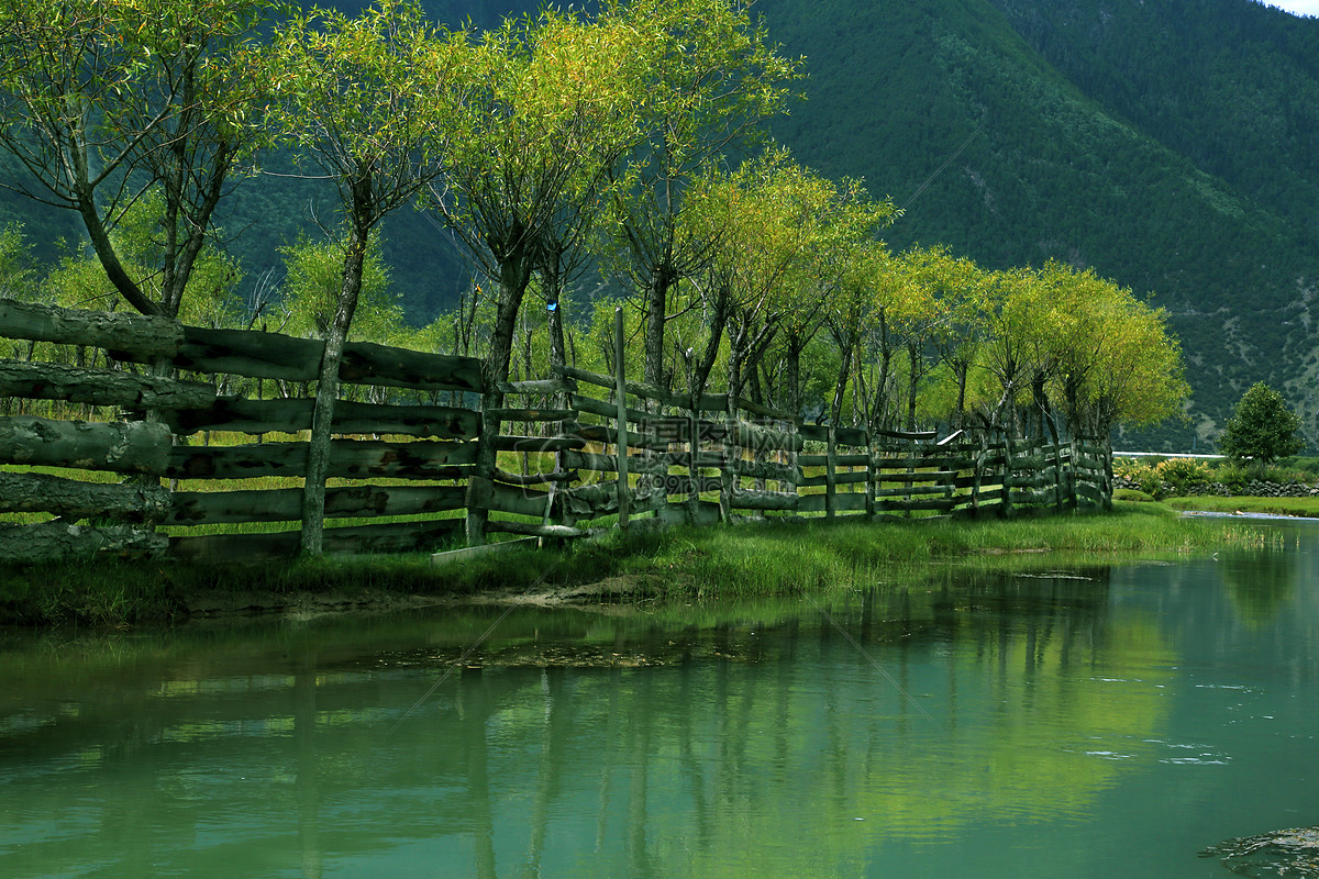 尼洋河风光图片素材_免费下载_jpg图片格式_VRF高清图片500111518_摄图网
