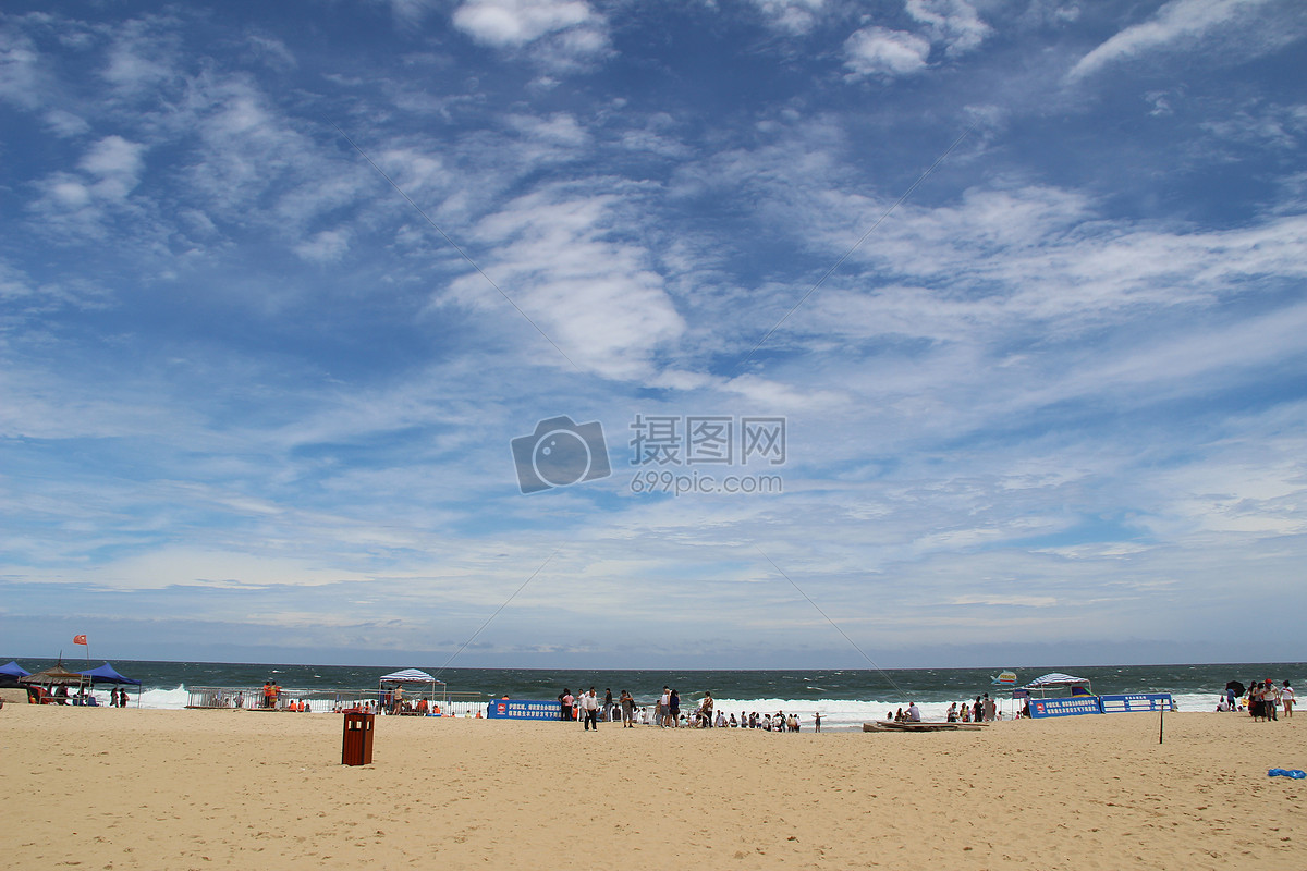 大海和海边的风景实拍