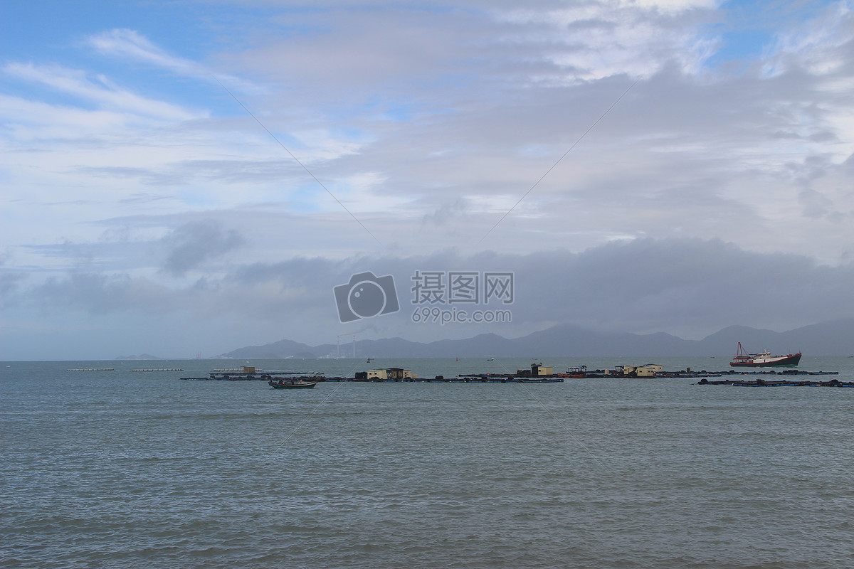 大海和海边的风景实拍