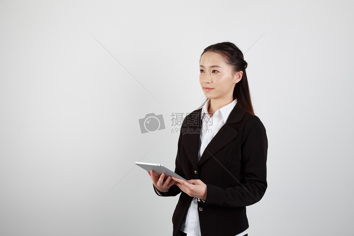 白底合成素材商务人像女性