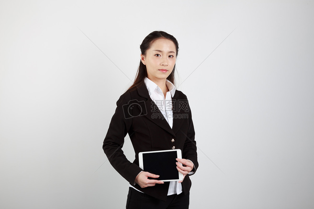 白底合成素材商务人像女性成年人成功
