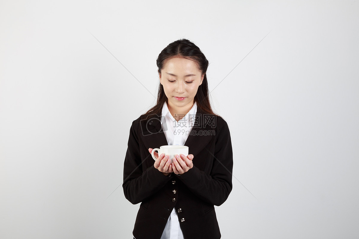 白底合成素材商务人像女性