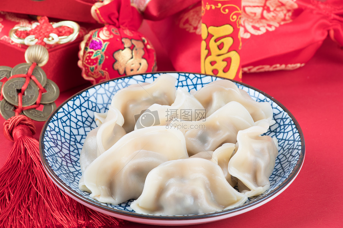 中国年传统美食水饺