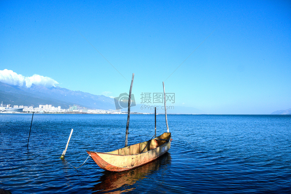 云南大理下关洱海大理古城