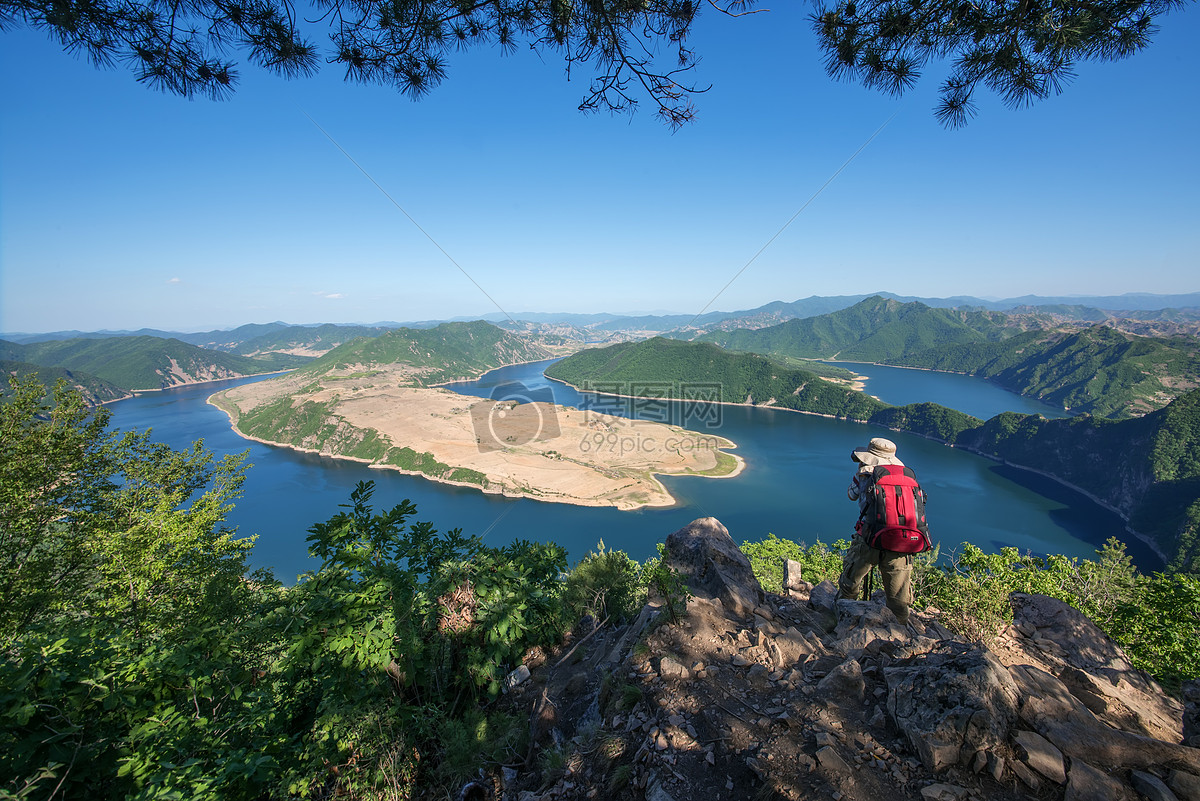 太极湾远眺