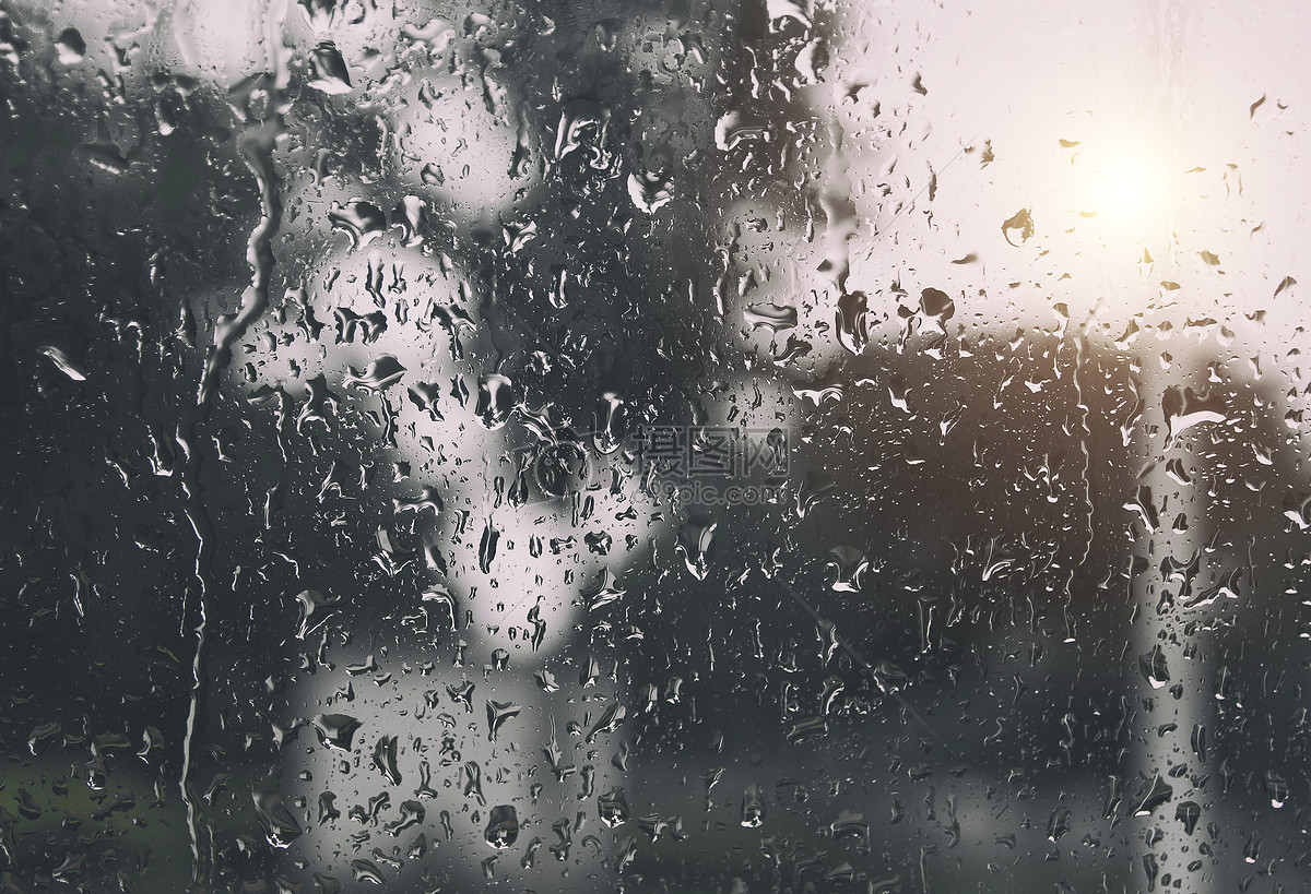 雨水打在玻璃上的图片,玻璃贴图图片雨水,雨打玻璃的图片_大山谷图库