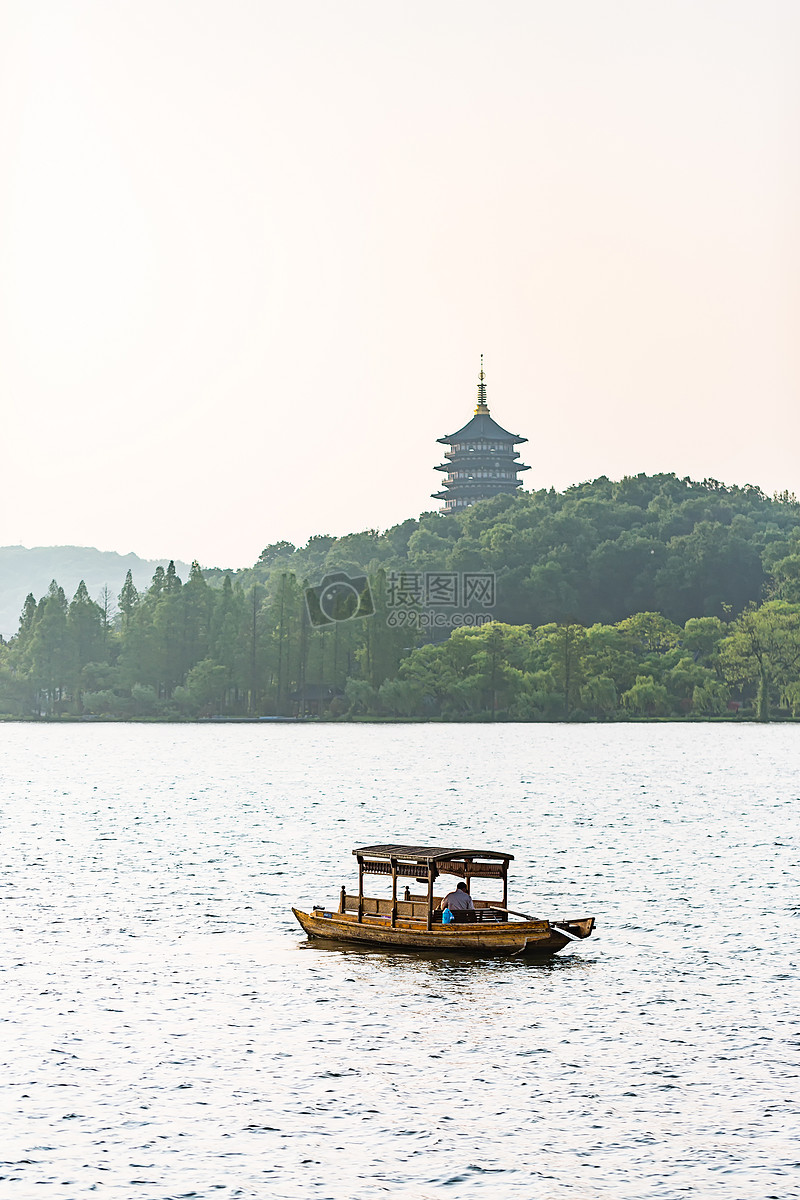 杭州西湖清晨