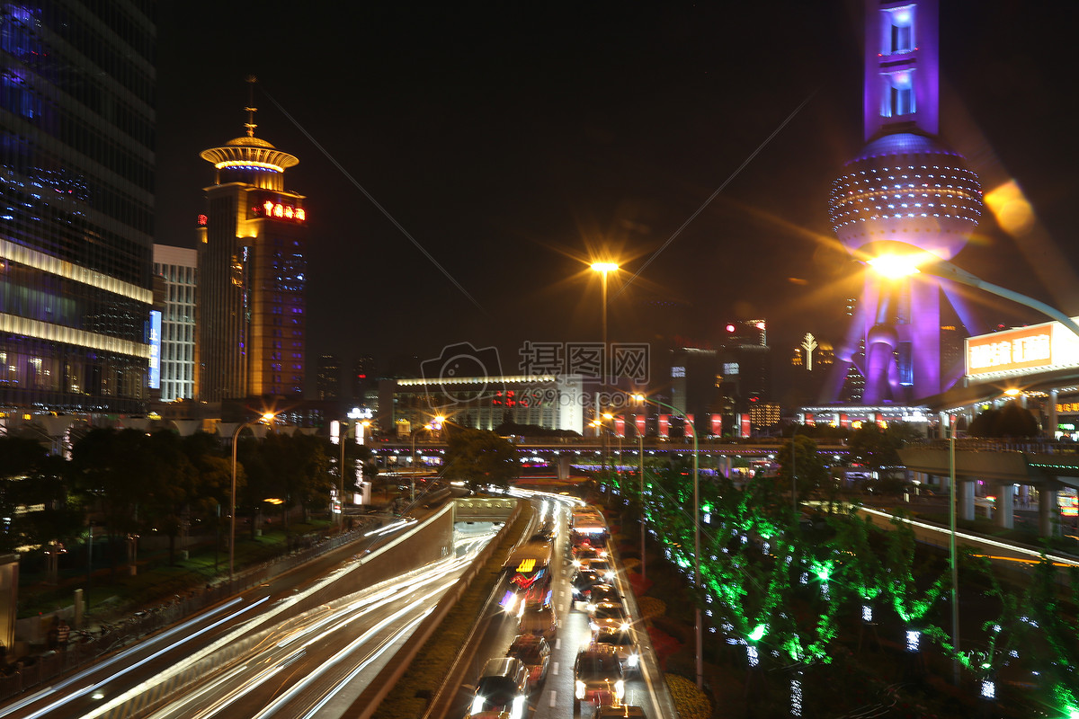 上海东方明珠塔夜景jpg