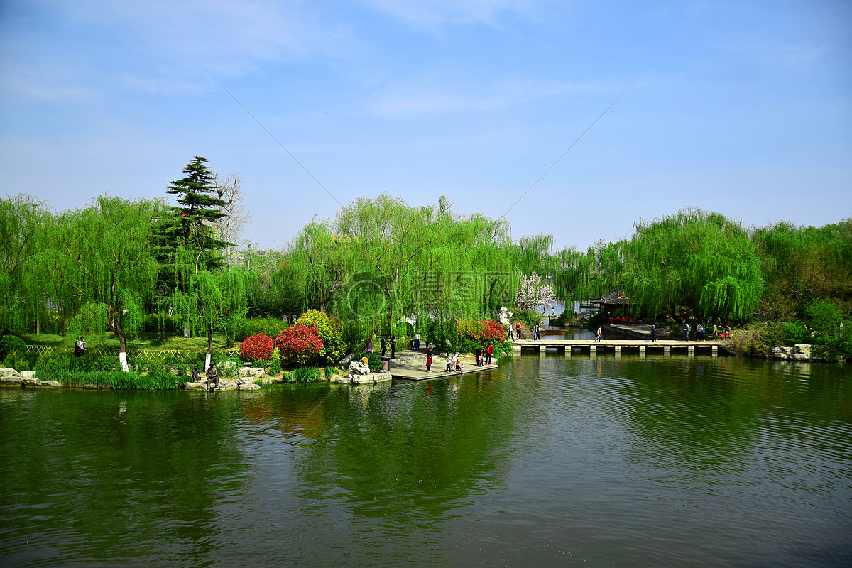 济南大明湖风景区高清图片下载-正版图片500356751-摄图网