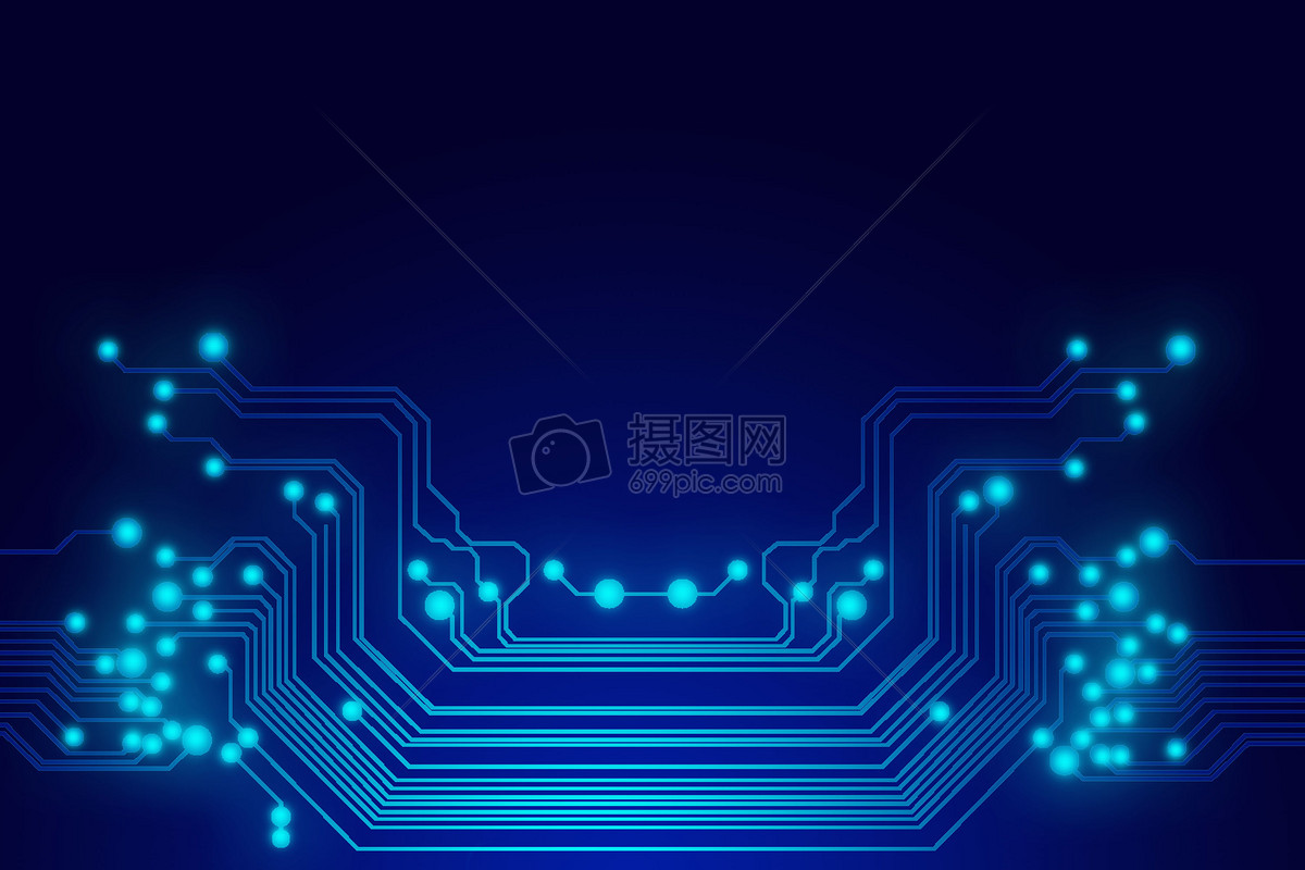 科技电路背景底图集成