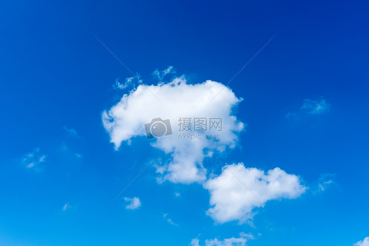 蓝天白云天空