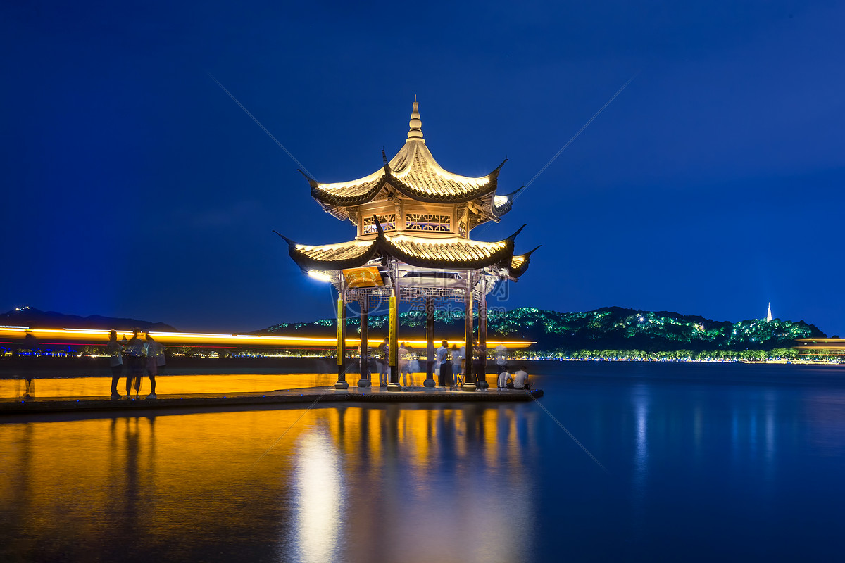 西湖夜景