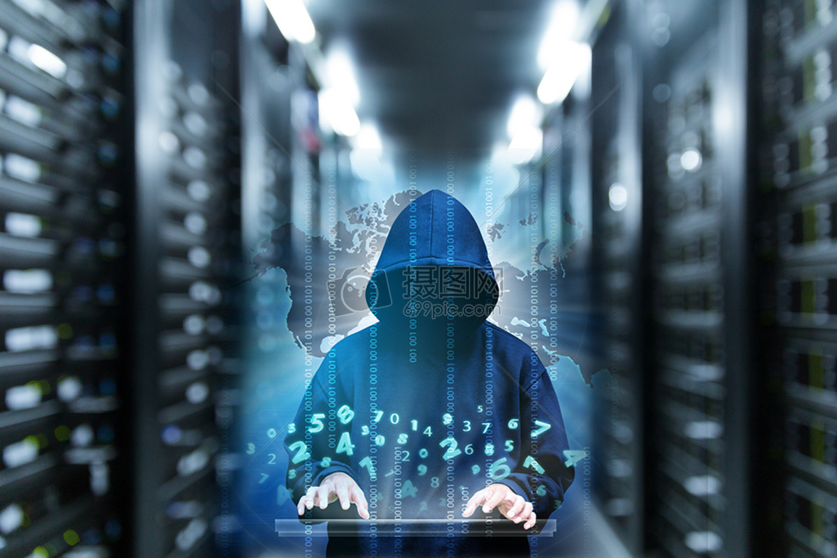 黑客戴著巴拉克拉法帽面具黑客攻擊計算機 照片背景圖桌布圖片免費下載 - Pngtree