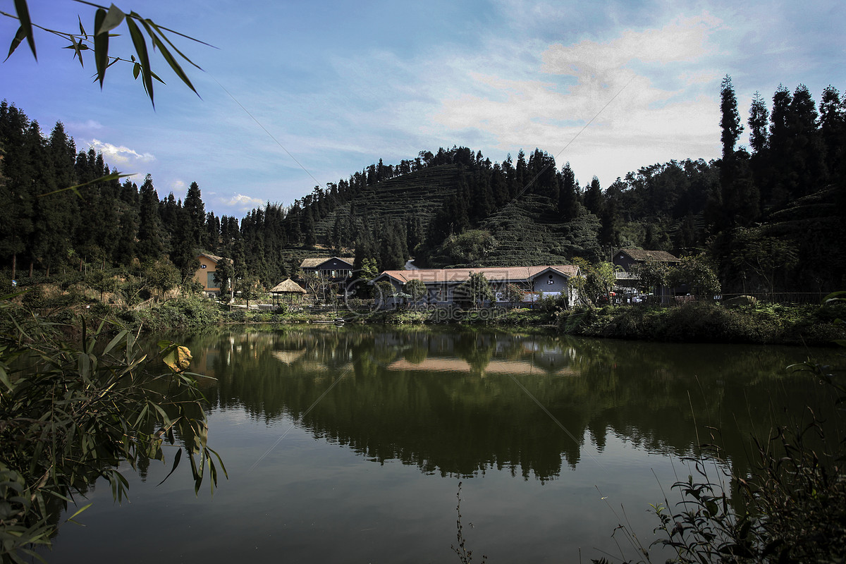 山庄全景