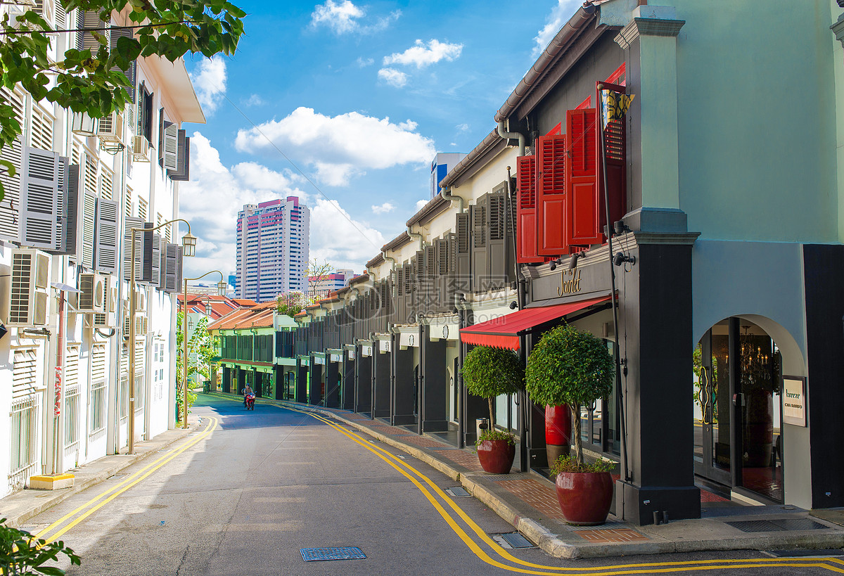 新加坡街景图片素材_免费下载_jpg图片格式_VRF高清图片500812186_摄图网