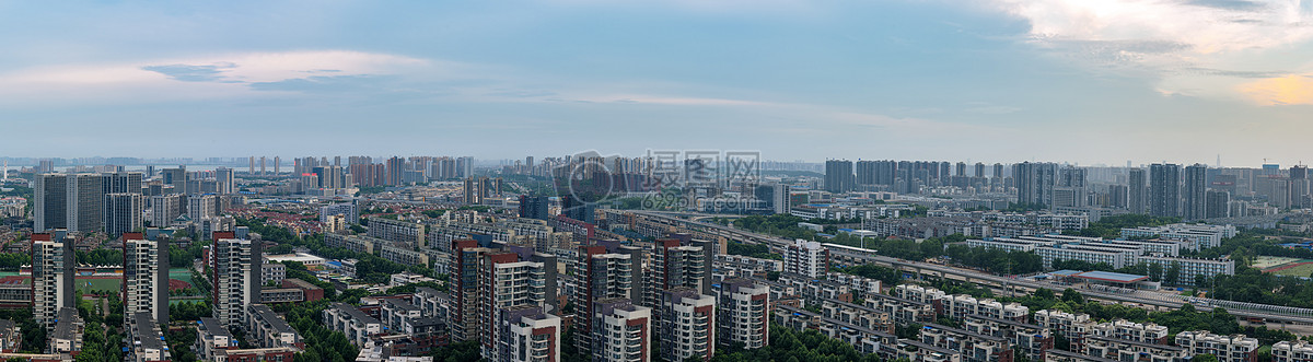 武汉城市风光全景图